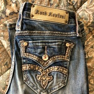 Rock Revival “Karla” Boot-Cut Jeans Size 25